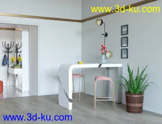 3D打印模型Sweet Apartment的图片