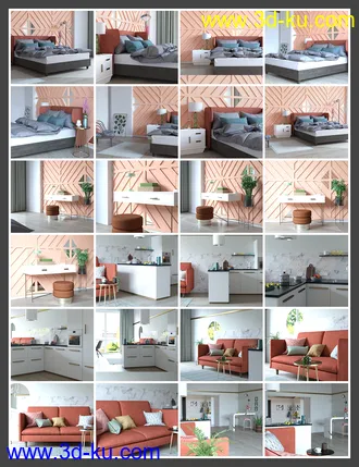 3D打印模型Sweet Apartment的图片