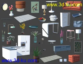 3D打印模型Sweet Apartment的图片