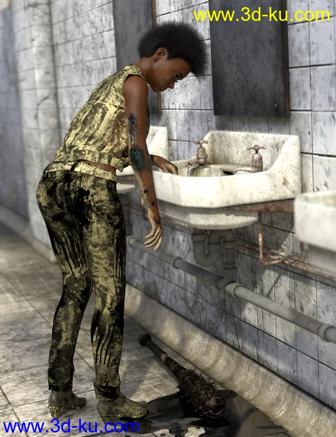 SY A Dirty Mess for Genesis 8模型的图片5