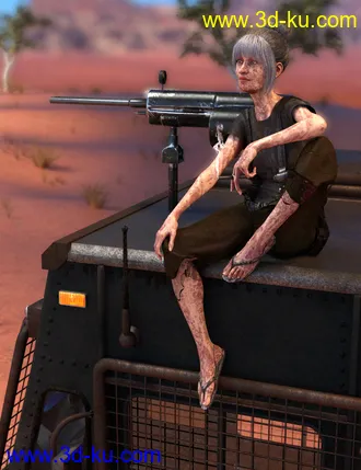 3D打印模型SY A Dirty Mess for Genesis 8的图片