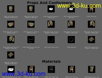 3D打印模型SY Untied! for Genesis 8的图片