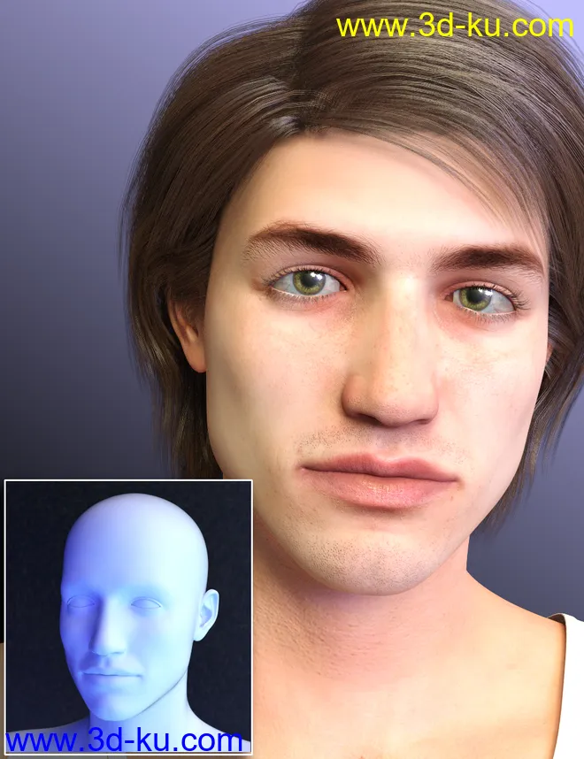 SY Unusual Features for Genesis 8 Male模型的图片8