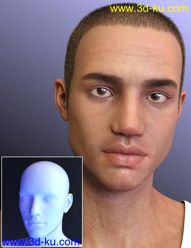 SY Unusual Features for Genesis 8 Male模型的图片9