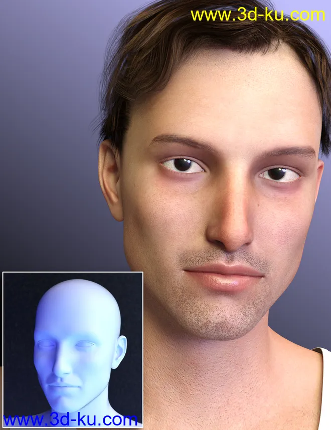 SY Unusual Features for Genesis 8 Male模型的图片10