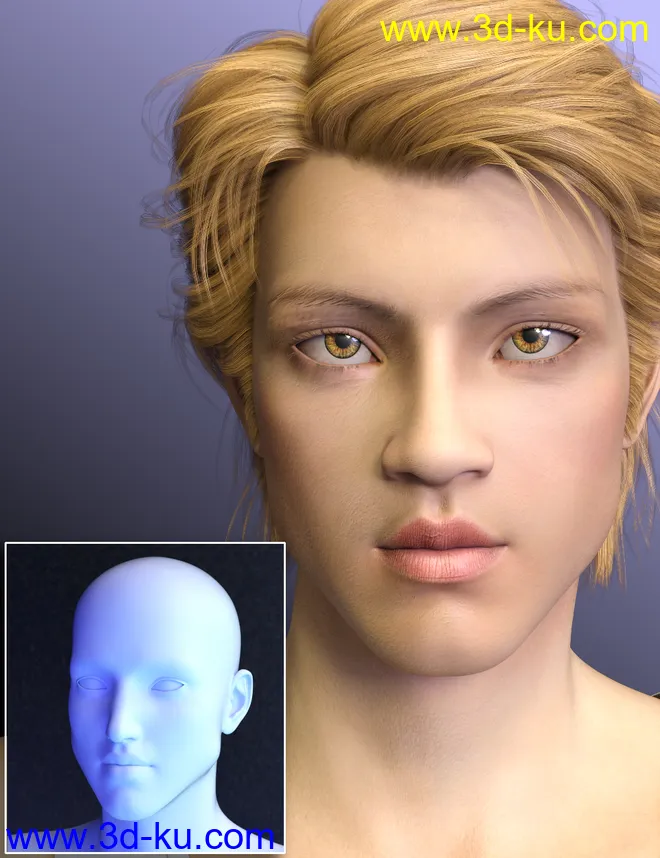 SY Unusual Features for Genesis 8 Male模型的图片12