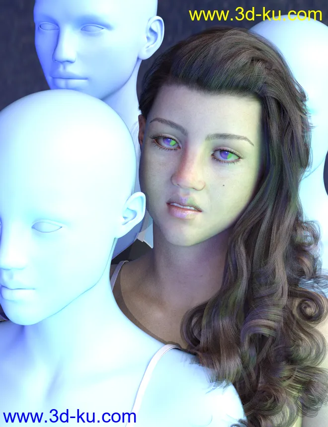 SY Unusual Features Genesis 8 Female模型的图片1