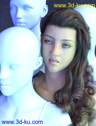 3D打印模型SY Unusual Features Genesis 8 Female的图片