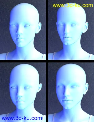 3D打印模型SY Unusual Features Genesis 8 Female的图片