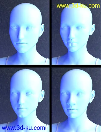 3D打印模型SY Unusual Features Genesis 8 Female的图片