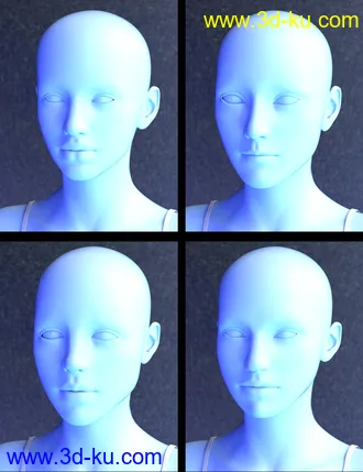 3D打印模型SY Unusual Features Genesis 8 Female的图片