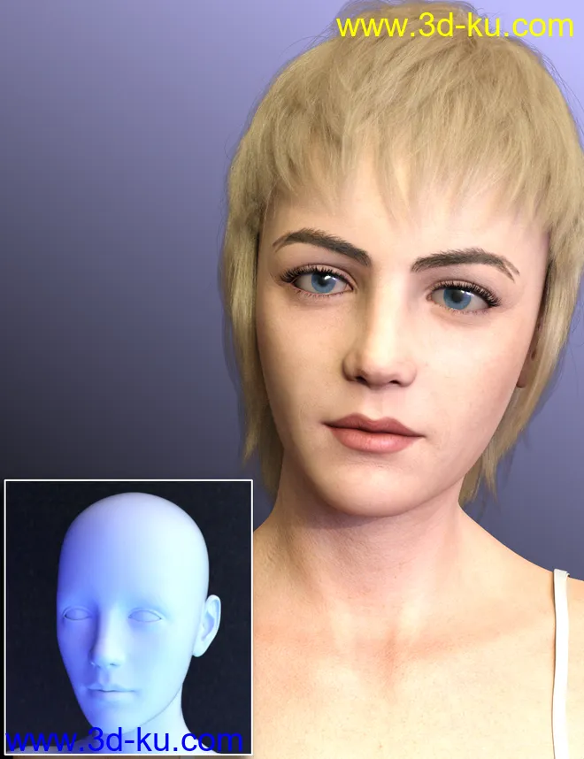 SY Unusual Features Genesis 8 Female模型的图片9