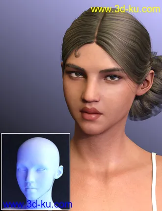 3D打印模型SY Unusual Features Genesis 8 Female的图片