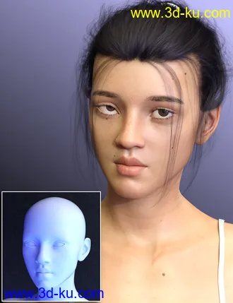 3D打印模型SY Unusual Features Genesis 8 Female的图片