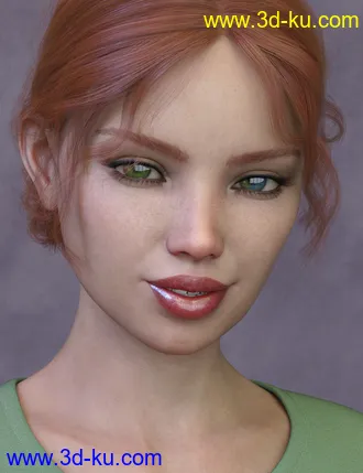 3D打印模型Teen Bianca HD for Genesis 8 Female的图片