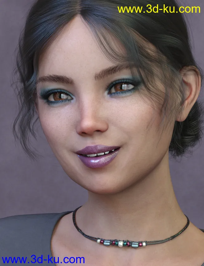 Teen Bianca HD for Genesis 8 Female模型的图片7