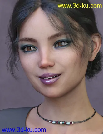3D打印模型Teen Bianca HD for Genesis 8 Female的图片