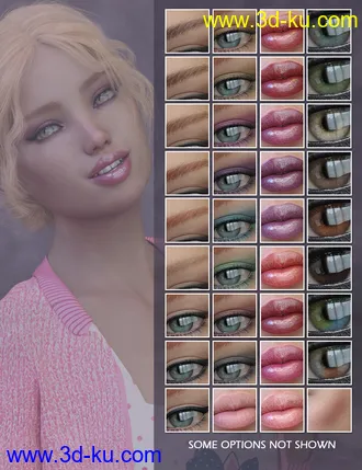 3D打印模型Teen Bianca HD for Genesis 8 Female的图片