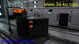 3D打印模型Tesla Scifi Corridor的图片