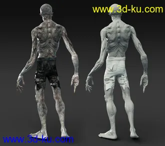 3D打印模型The Creature HD for Genesis 8 Male的图片
