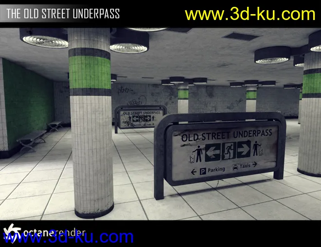 The Old Street UnderPass模型的图片6