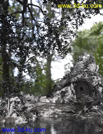 3D打印模型Tree Stump Garden的图片