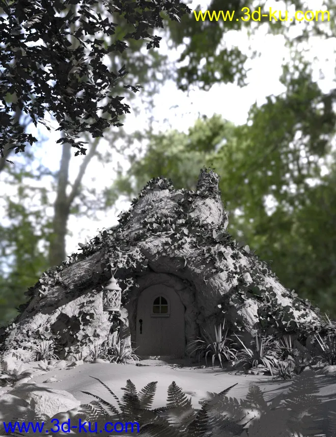 Tree Stump Garden模型的图片3