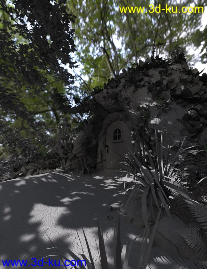 Tree Stump Garden模型的图片4