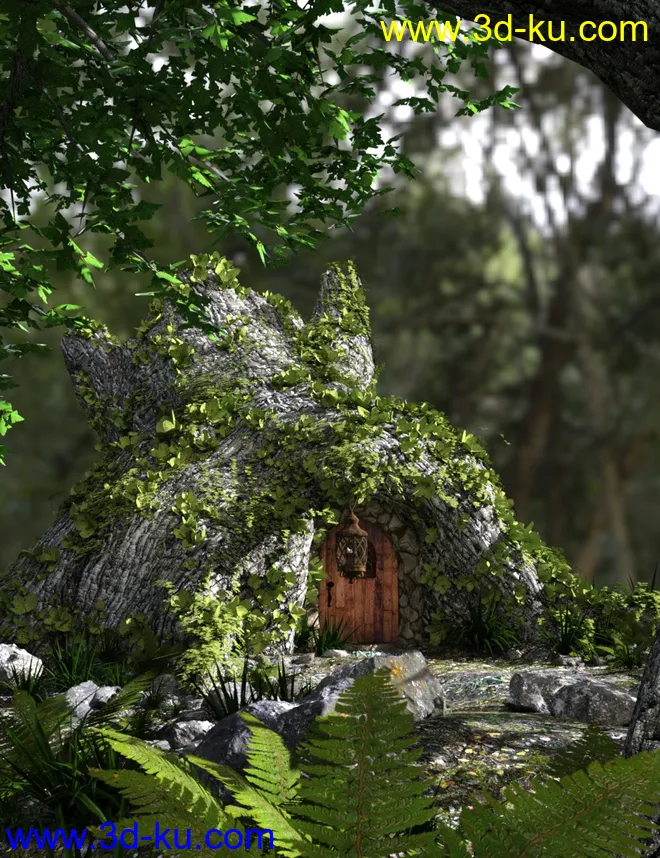 Tree Stump Garden模型的图片7