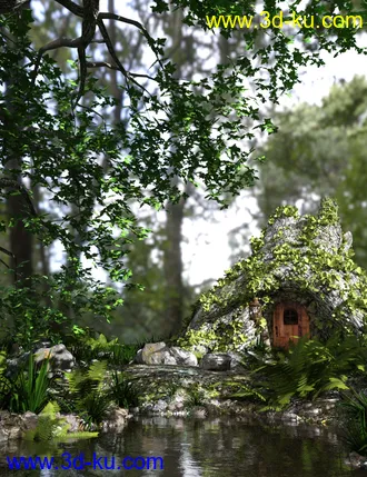 3D打印模型Tree Stump Garden的图片