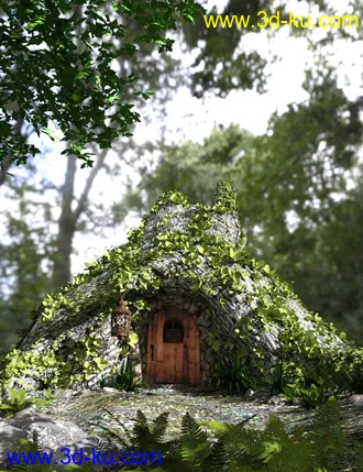 3D打印模型Tree Stump Garden的图片