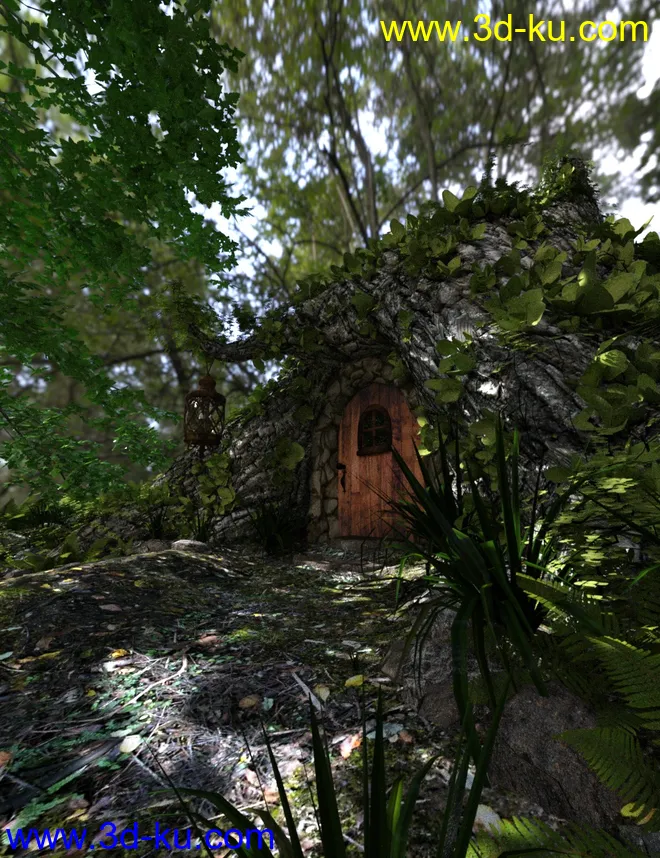 Tree Stump Garden模型的图片10