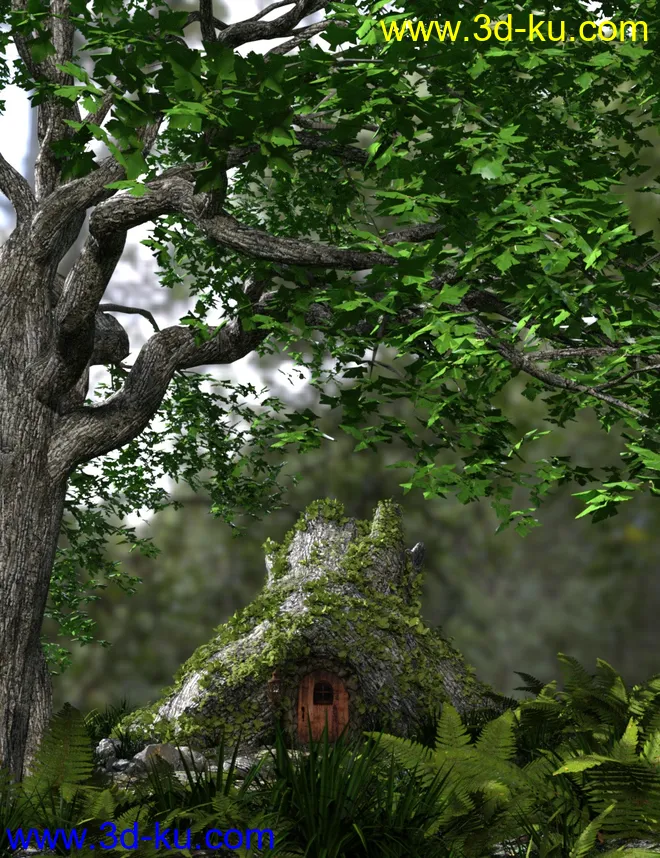 Tree Stump Garden模型的图片11