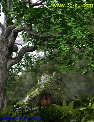 3D打印模型Tree Stump Garden的图片