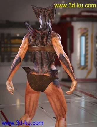 3D打印模型Uber Demoness HD for Genesis 8 Female的图片