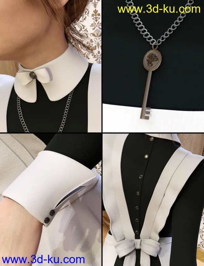 UD Expansion 3 Victorian Maid模型的图片4