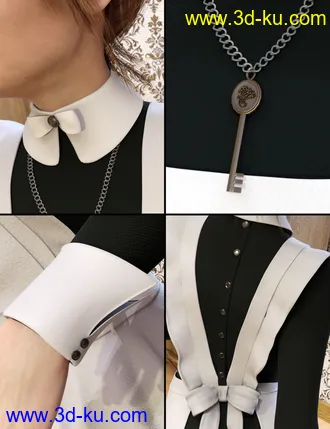 3D打印模型UD Expansion 3 Victorian Maid的图片