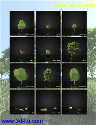 3D打印模型UltraScenery - Ecologies Volume 1的图片