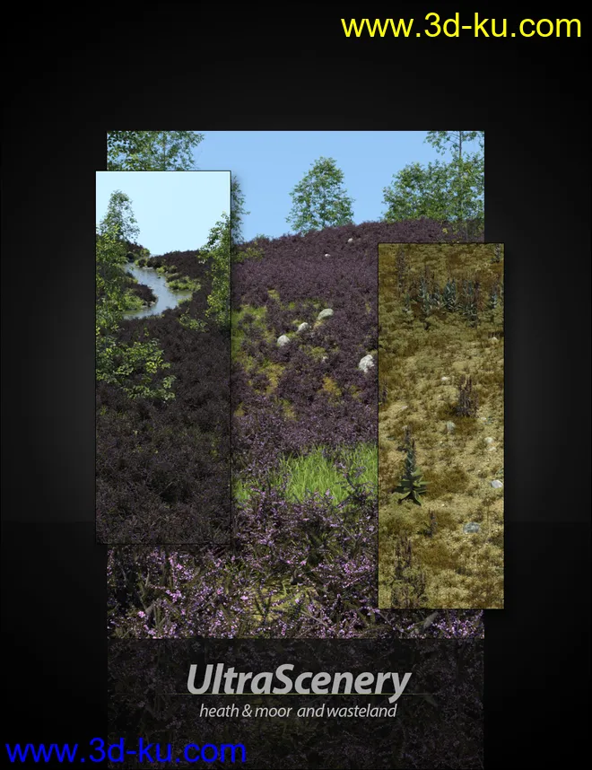 UltraScenery - Heath & Moor and Wasteland模型的图片1