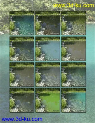 3D打印模型UltraScenery - Water Pack的图片