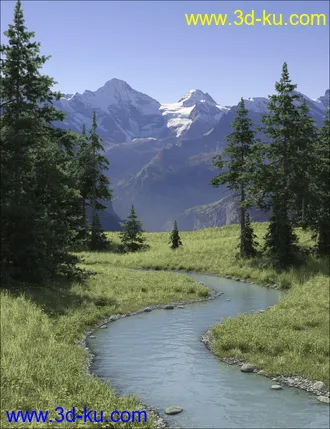 3D打印模型UltraScenery - Water Pack的图片