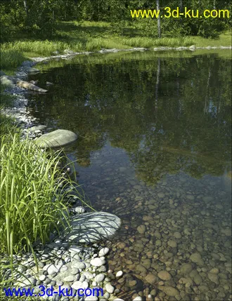 3D打印模型UltraScenery - Water Pack的图片