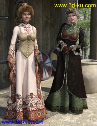 3D打印模型Universal Dress - Vikings的图片