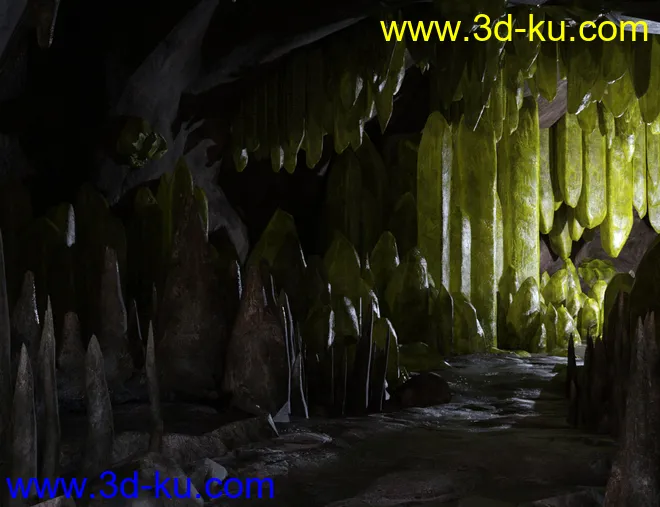 v176 Iray Crystal Cave模型的图片4