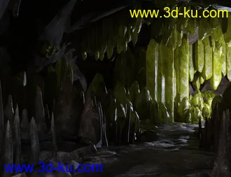 3D打印模型v176 Iray Crystal Cave的图片