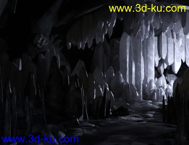 v176 Iray Crystal Cave模型的图片5