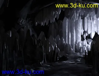 3D打印模型v176 Iray Crystal Cave的图片