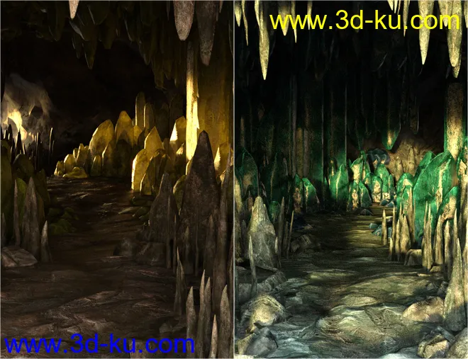 v176 Iray Crystal Cave模型的图片6