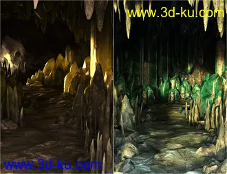 3D打印模型v176 Iray Crystal Cave的图片