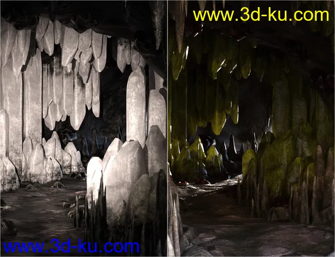 v176 Iray Crystal Cave模型的图片7